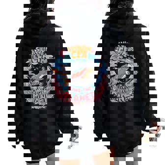 Earth Day Sea Turtle World Save The Ocean Save The Planet Women Oversized Hoodie Back Print - Regaloses