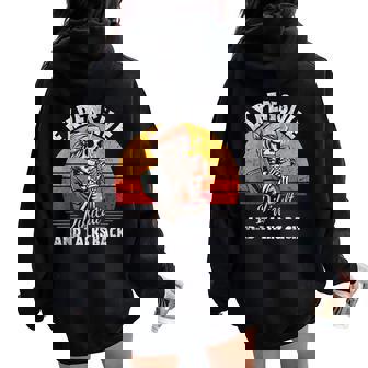 Expensive Difficult And Talks Back Mom Skeleton Women Oversized Hoodie Back Print - Thegiftio UK