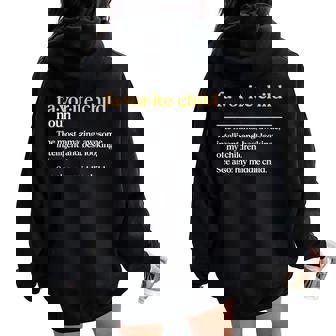 Favorite Child Definition Mom And Dad Middle Child Women Oversized Hoodie Back Print - Seseable