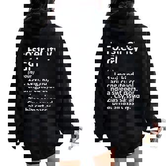 FOSTER CITY GIRL CA CALIFORNIA City Home Roots Women Oversized Hoodie Back Print - Monsterry