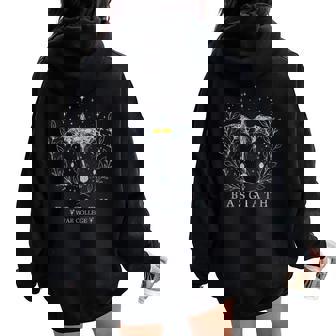 Fourth Wing Basgiath War College Bookish Style 3D Women Oversized Hoodie Back Print - Thegiftio UK