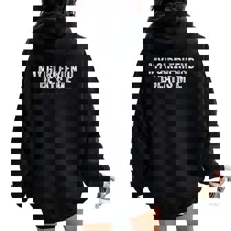 My Girlfriend Beats Me Relationship Sarcastic Humor Women Oversized Hoodie Back Print | Mazezy
