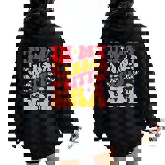 Groovy In My Kansas City Era Women Oversized Hoodie Back Print | Mazezy