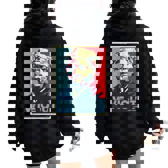 Harriet Tubman We Out Retro Vintage Civil Rights Women Women Oversized Hoodie Back Print - Seseable