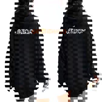 Highland Cow Grandma Mother's Day Grandmoo Mimi Cow Farm Women Oversized Hoodie Back Print - Thegiftio
