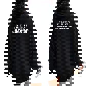In My Hot Stepmom Era Mother's Day Stepmother Mom Life Women Oversized Hoodie Back Print | Seseable UK