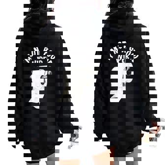 I'm Not A Good Wiper Offensive Humor For Women Women Oversized Hoodie Back Print - Seseable