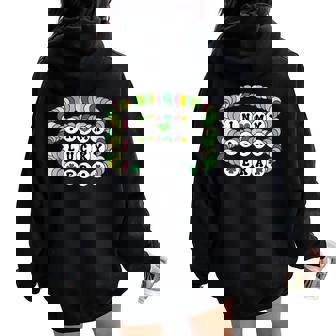 Irish Pride In My Lucky Era St Patrick's Day Bracelet Women Women Oversized Hoodie Back Print - Seseable