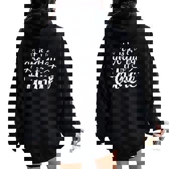 It's A Good Day To Dance Dancer Dancing Dance Teacher Women Oversized Hoodie Back Print | Seseable CA