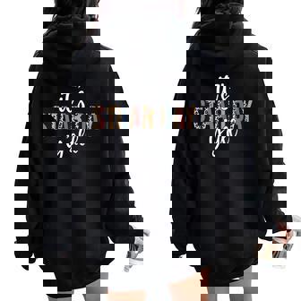 It's Staar Day Y'all Test Day Testing Leopard Teacher School Women Oversized Hoodie Back Print - Seseable