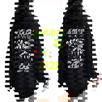 Jamaica Girls Trip 2025 Summer Vacation Weekend Women Oversized Hoodie Back Print - Thegiftio UK