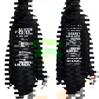 Jardin Humour Concombre Pensées Légumes Homme Sweat à capuche oversize pour femme avec imprimé dans le dos - Cadeauxyz