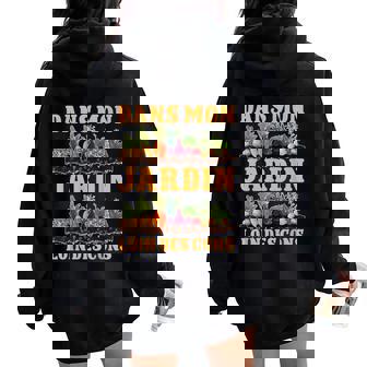 Jardinier Cadeaux Jardin Humour Jardinage Hommes S Sweat à capuche oversize pour femme avec imprimé dans le dos - Cadeauxyz