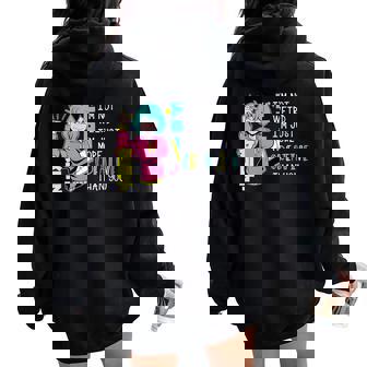 Je Ne Suis Pas Bizarre Je Suis Juste Plus Créatif Anime Girl Sweat à capuche oversize pour femme avec imprimé dans le dos - Cadeauxyz