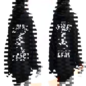 Je Peux Pas J'ai Foot Humour Cadeau Pour Les Filles Football Sweat à capuche oversize pour femme avec imprimé dans le dos - Cadeauxyz