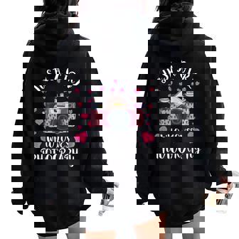 Just A Girl Who Loves Photography Camera Photographer Women Oversized Hoodie Back Print - Monsterry