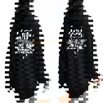 Karate Mom Karate Mama Karate Mother Women Oversized Hoodie Back Print | Mazezy