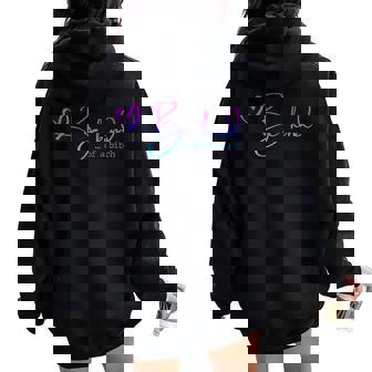 Be Kind Of A Bitch For Mother Day Women Oversized Hoodie Back Print | Mazezy