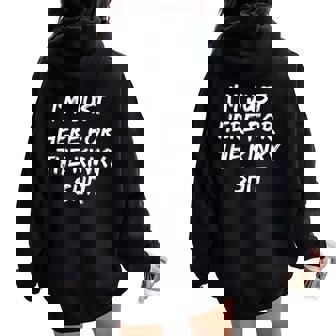 Kinky Adult Bdsm Caliente Esposa Cornudo Women Oversized Hoodie Back Print - Regaloses