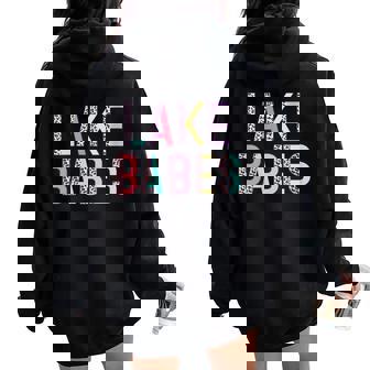 Lake Babes Summer Vibes Vacation Vibe Cute Leopard Women Women Oversized Hoodie Back Print - Monsterry