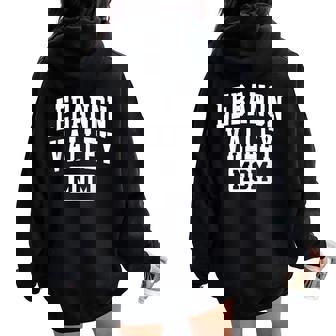 Lebanon Valley College Mom Mother Arch Vintage Family Women Women Oversized Hoodie Back Print - Thegiftio UK