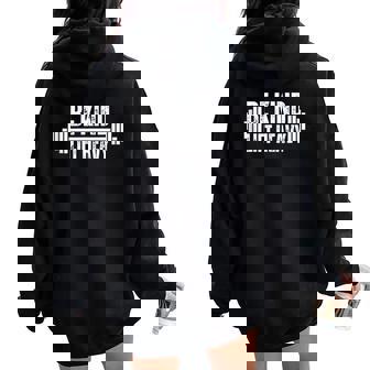 Lindo Levantamiento De Pesas Be Kind Lift Pesado Gimnasio Amante Entrenamiento Sin Mangas Women Oversized Hoodie Back Print - Regaloses
