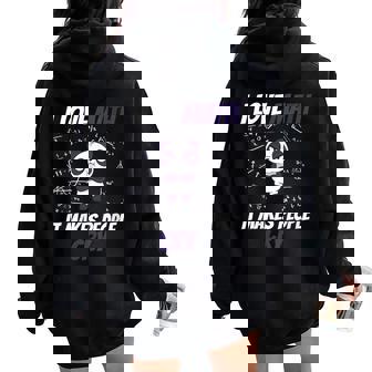 I Love Math It Makes People Cry Math-Teacher Math-Genius Women Oversized Hoodie Back Print - Monsterry