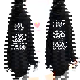 I Love It When State Testing Is Over Teacher Women Oversized Hoodie Back Print - Thegiftio