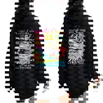 Making Memories For A Lifetime Family Cruise 2025 Women Women Oversized Hoodie Back Print | Mazezy