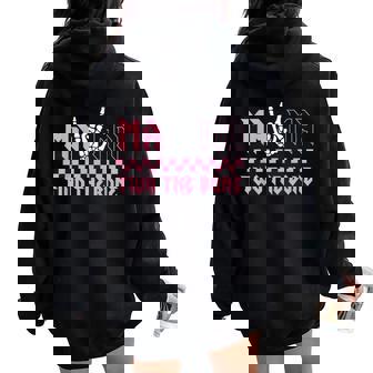 Mama Of The Bad Two The Bone Birthday 2 Years Old Birthday Women Oversized Hoodie Back Print | Seseable CA