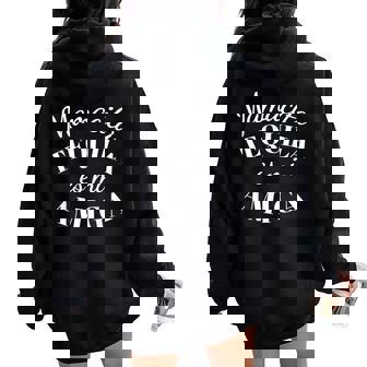 Mamacita Tequila Es Mi Amiga Camisatequila Tops Para Amigas Women Oversized Hoodie Back Print - Regaloses