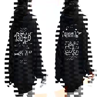 Mamaw Life Special Grandmother Grandma Women Oversized Hoodie Back Print | Seseable UK