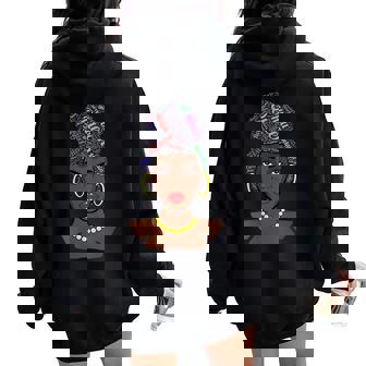 Melanine Drippin' Girl Magic Sweat à capuche oversize pour femme avec imprimé dans le dos - Cadeauxyz