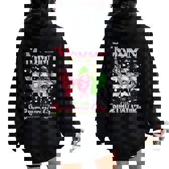 Mom Of The Birthday Girl Matching Witch Family Bday Party Women Oversized Hoodie Back Print - Thegiftio