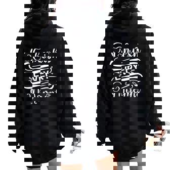 Cherish Every Moment Proud Mom For Women Women Oversized Hoodie Back Print - Seseable