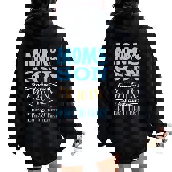 From Son For Mom Partnerlook Mom And Son Women Oversized Hoodie Back Print - Thegiftio