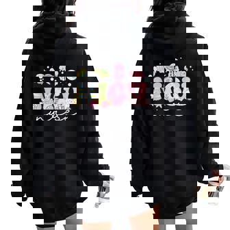 Nicu Ocean Sea Animals Neonatal Intensive Care Unit Nurse Women Oversized Hoodie Back Print - Thegiftio