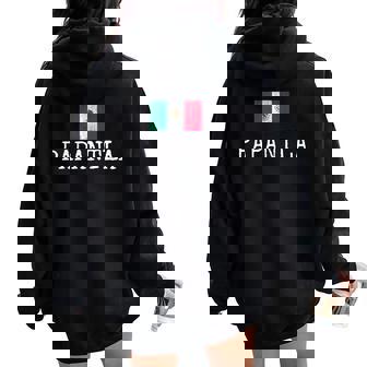 Papantla Mexico Mexican Adventure Travel Women Men City Women Oversized Hoodie Back Print - Monsterry