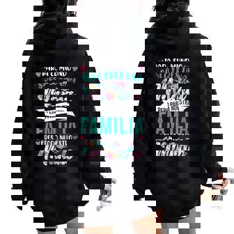 Para El Mundo Sólo Eres Una Mamá Día De La Madre Cuello Women Oversized Hoodie Back Print - Regaloses