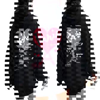 Paris Is Calling And I Must Go France Eiffel Tower Women Oversized Hoodie Back Print - Monsterry