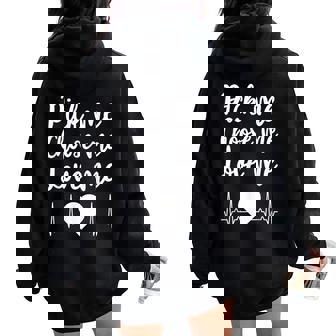 Pick Me Choose Me Love Me For Men Women Valentine Day Women Oversized Hoodie Back Print - Monsterry