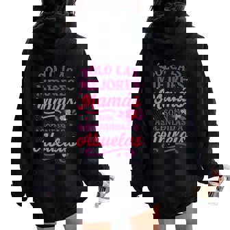 Regalo Divertido Para El Día De La Madre Para Mamá Abuela Women Oversized Hoodie Back Print - Regaloses