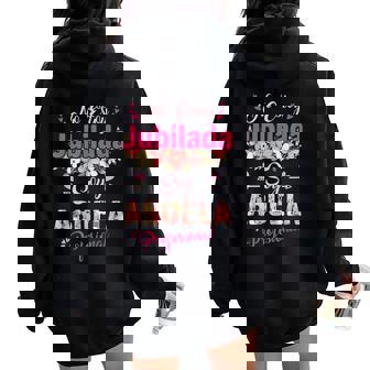Regalo Jubilacion Jubila Soy Abuela Profesional Abuela Women Oversized Hoodie Back Print - Regaloses