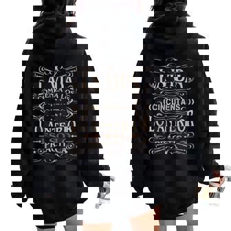 Regalo Para 50 Años Hombre Cumpleano Feliz Cincuenta Sin Mangas Women Oversized Hoodie Back Print - Regaloses