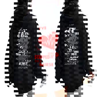 I Am A Retired Nurse Nurse Retirement Nursing Nurse Lover Women Oversized Hoodie Back Print - Seseable