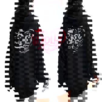 Retro Name For Girls Called Dolly Dolly Fan Merch Youth Vintage Ns First Name Dolly Women Oversized Hoodie Back Print - Thegiftio UK