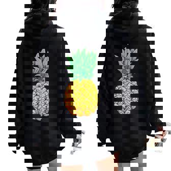 S De Piña Para Es Y Hombres Niñas Divertidas Ananaserano Women Oversized Hoodie Back Print - Regaloses