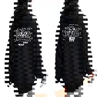 Senior Mom 2026 Proud Mom Of A Class Of 2026 Graduate Mother Women Oversized Hoodie Back Print | Seseable UK