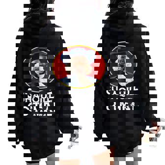 Shaquille Oatmeal Meme Women Women Oversized Hoodie Back Print | Mazezy