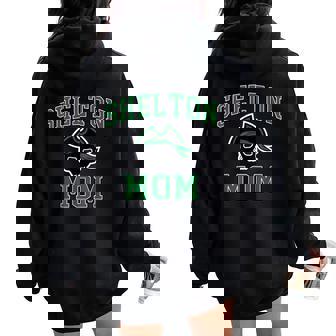 Shelton State Community College Mom Mother Athletics Vintage Women Oversized Hoodie Back Print - Thegiftio UK